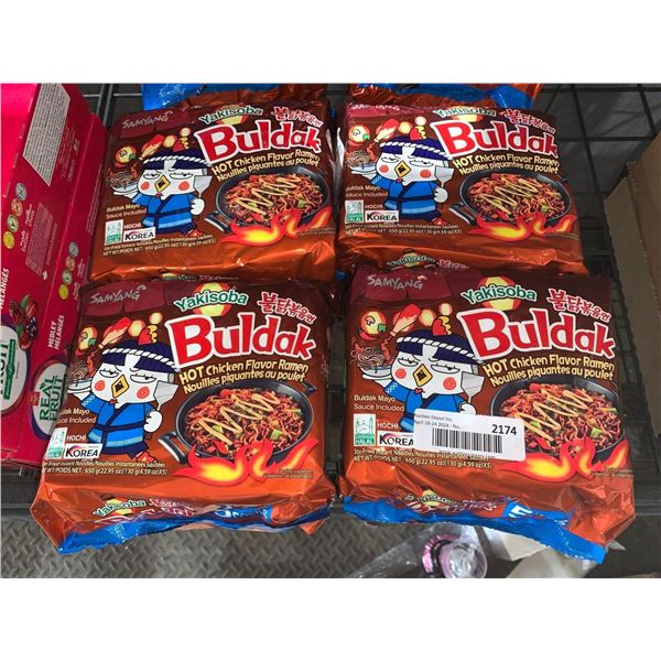CASE LOT - Buldak Hot Chicken Flavor Noodle Soup 4x(5x130g)