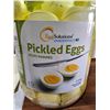 Image 2 : CASE LOT - Egg Soloutions Vanderpol's Pickled Eggs 2.5Kg (Drained Weight)