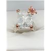Image 1 : Natural Quartz 8.66 Carat Cabochon Cut .925 Silver Solitaire Ring appraised $1300.00