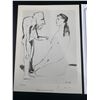 Image 2 : Pablo Picasso - Old painter & Model 1954 Limited edition print with certificate of authenticity