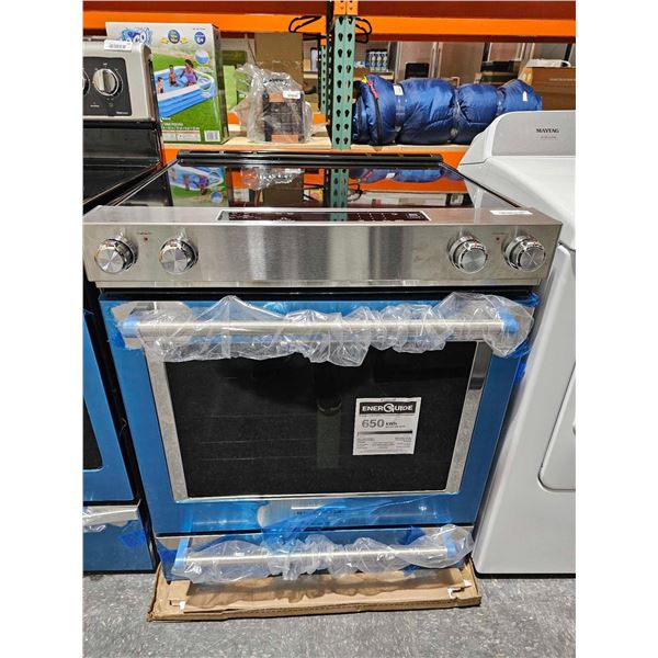 KitchenAid YKSEG700ESS Range, Electric, 30 inch Exterior Width, Self Clean, Convection, 5 Burners, 6