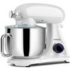 Image 1 : All-Metal COOKLEE Stand Mixer, 800W 8.5-Qt. Kitchen Mixer 10+1 Speeds with Dishwasher-Safe Dough Hoo
