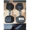Image 1 : Inspire Hex Dumbell 30lb x's 2
