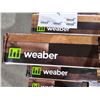 Image 2 : Weaber Weathered Wood Wall Boards 10.5 SQFT per Carton (1/2 in. x 4 in. x 4 ft. - Plank Size)