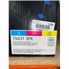 Image 2 : Brother At Your Side 431 3 Pack Toner Cartridge Multi Pack C/M/Y