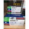 Image 2 : Bissett 2-1/4" x .113 Ring Shank Stick Nails 3x2000 Count