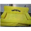 Image 1 : Inflatable Yellow Twisted Tea - Outdoor Sofa / Sleeping Mattress