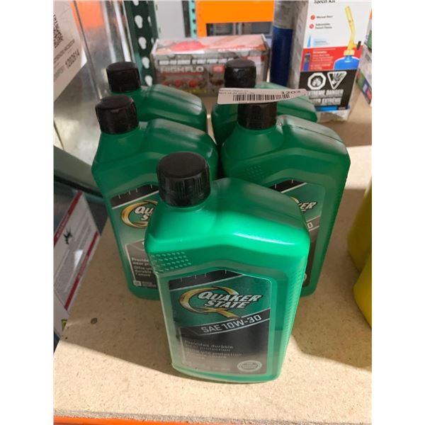 Quaker State SAE 10W-30 Motor Oil 946ml x 5
