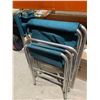 Image 5 : Lot of 3 Coleman Collapsible Chairs and Stool