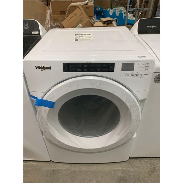 Whirlpool YWED5620HW Dryer, 27 inch Width, Electric, 7.4 cu. ft. Capacity, 4 Temperature Settings, S