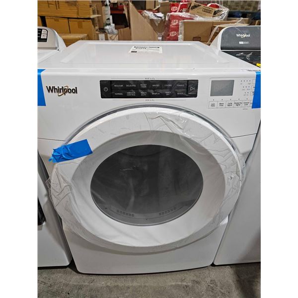 Whirlpool YWED5620HW Dryer, 27 inch Width, Electric, 7.4 cu. ft. Capacity, 4 Temperature Settings, S