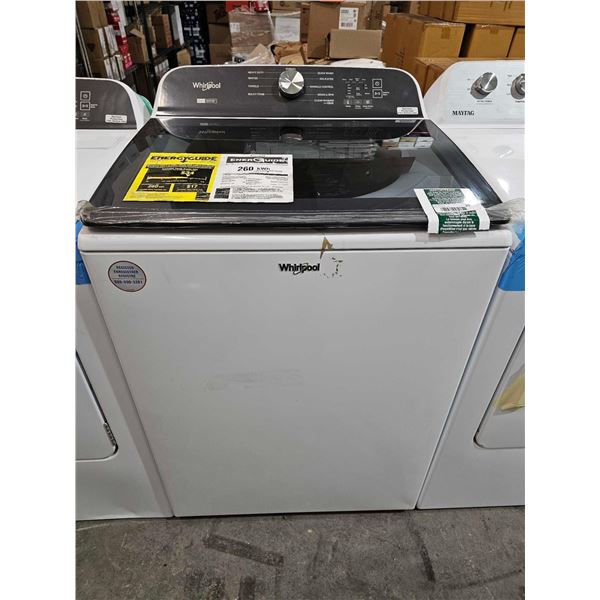 Whirlpool WTW6157PW Top Load Washer, 27 2/5 inch Width, ENERGY STAR Certified, 6.1 cu. ft. Capacity,