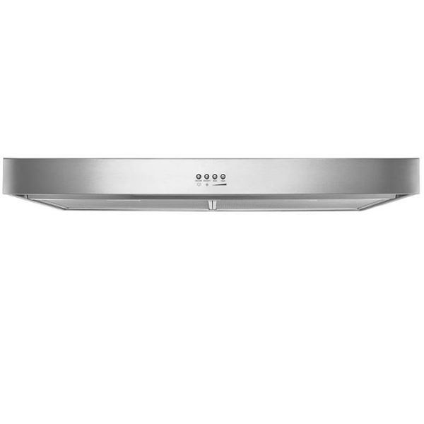 Whirlpool WVU37UC4FS Range Hood, 24 inch Exterior Width, Under-Cabinet, Under-Cabinet, 250 CFM, Acce
