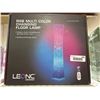 Image 1 : LEONC RGB Color Changing LED Tyvek Fabric Shade Dimmable Remote Control & 2 Smart LED Bulbs