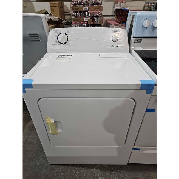 Amana YNED4655EW Dryer, 29 inch Width, Electric, 6.5 cu. ft. Capacity, 3 Temperature Settings, Steel