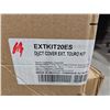 Image 3 : KitchenAid EXTKIT20ES Duct Cover  Ext Touro Kit  -  Venting Kit Stainless Steel