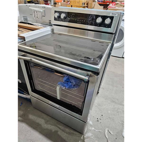 KitchenAid YKFEG500ESS Range, Electric, 30 inch Exterior Width, Self Clean, Convection, 5 Burners, 6