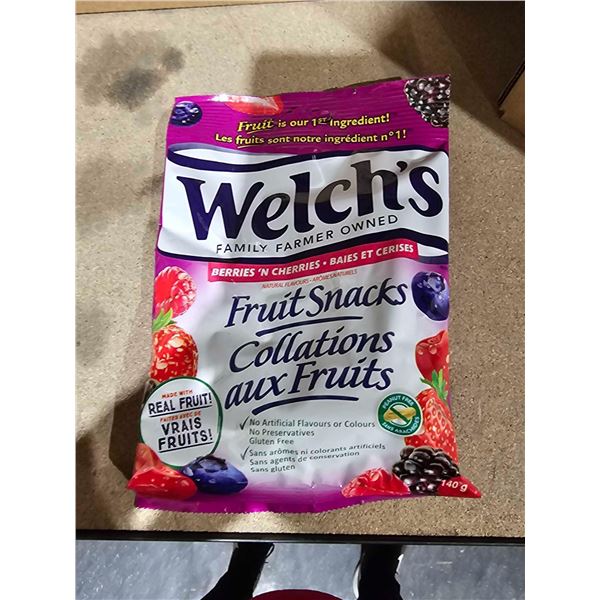 Welch's Fruit Snacks - Berries & Cherries 12x140g