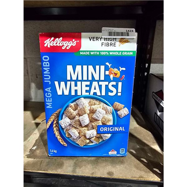 Mini Wheats Original Cereal Mega Pack 1.4Kg