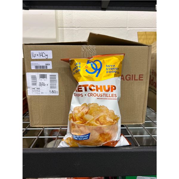 59th street foods ketchup chips 16x140g