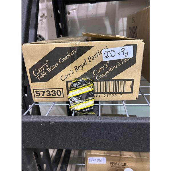 Carr's table water crackers 200x9g