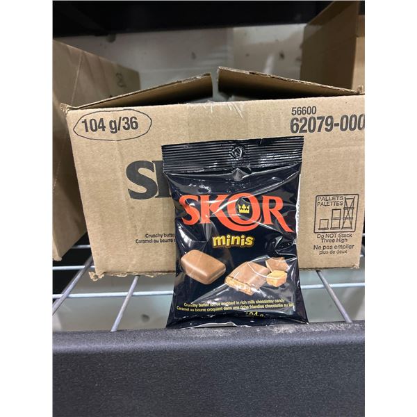 Skor minis chocolate snacks 36x104g