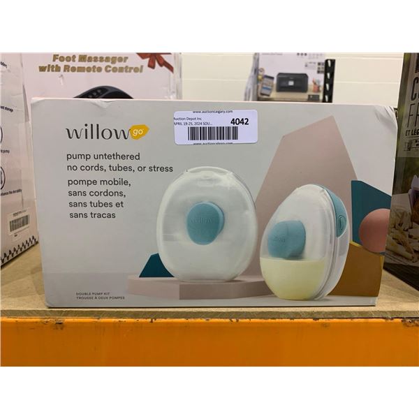 Willow go Breast Pump Unteathered No Cords Tubes Or Stress