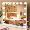 Image 1 : Fenair Vanity Mirror with Lights Makeup Mirror with Lights and 15 Dimmable Bulbs,3 Colors Modes,Holl