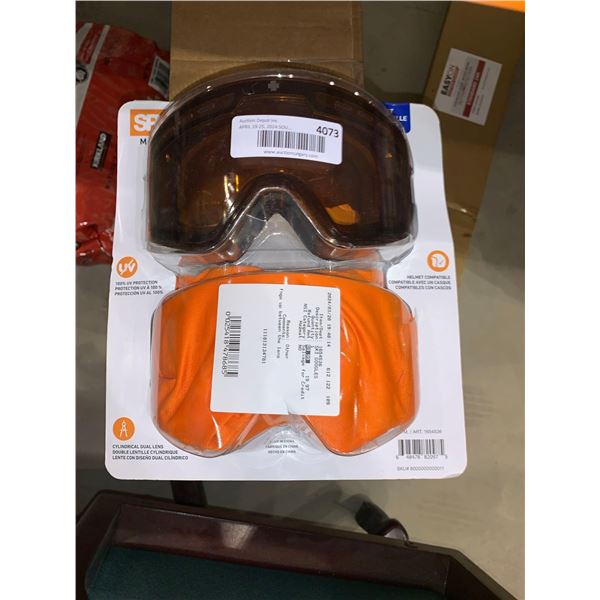 Spy+ Ski/Snowboard Goggles with Replacement Lens