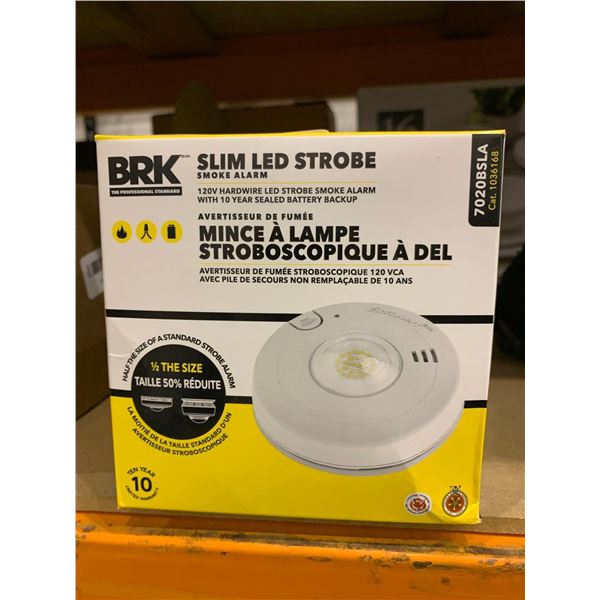 BRK Slim LED Strobe Smoke Alarm