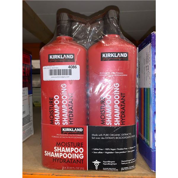 Kirkland Shampoo & Conditioner 2 x 1L