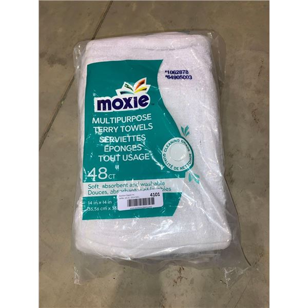 Moxie Multipurpose Terry Towels 48 count