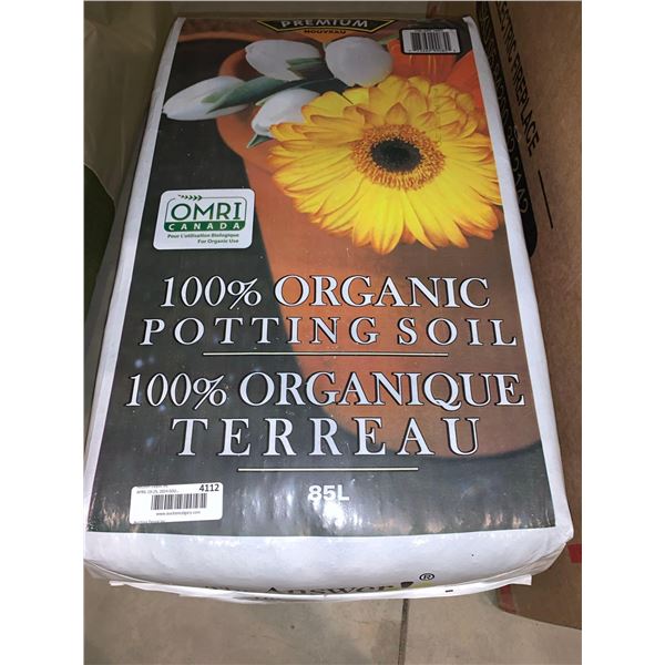 100% Premium Organic Potting Soil 85L