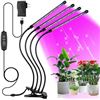 Image 4 : Caoxinan LED plant grow lights, 3 packs of 4 lights