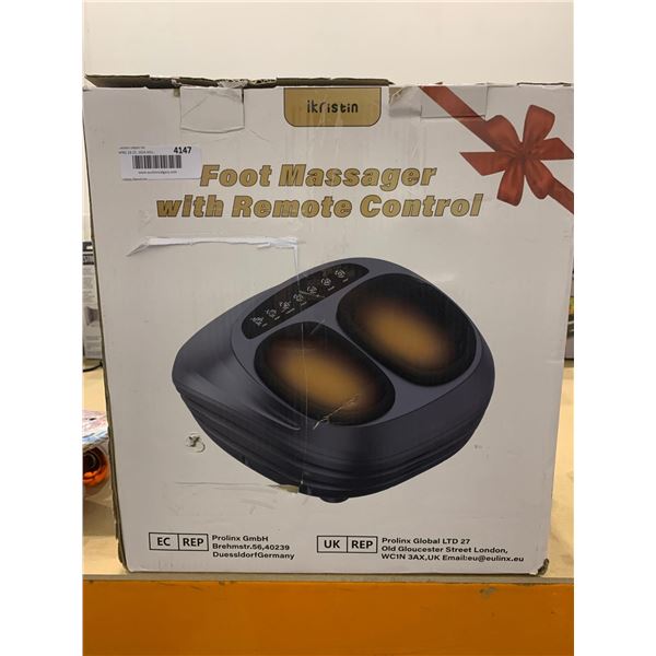 ikristin foot massager with remote control