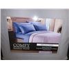 Image 1 : Comfy bamboo world Queen size sheet set