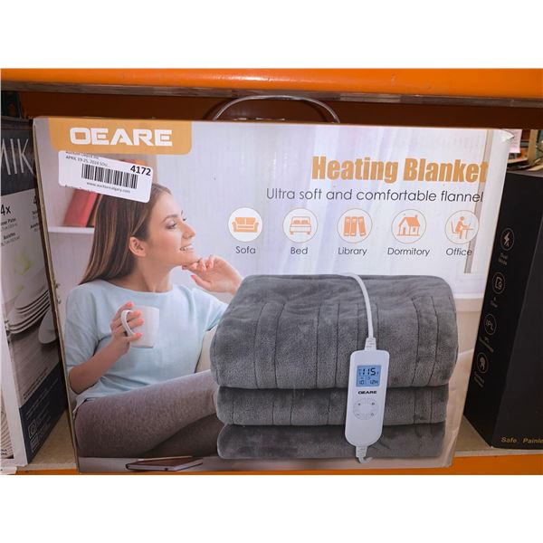 Oeare electric heated blanket
