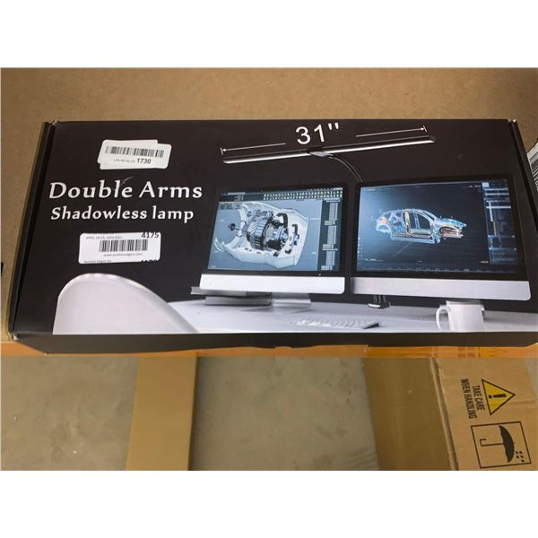 Double Head Architect Desk Lamps for Home Office,Extra Bright Workbench Office Lighting