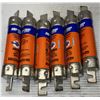 Image 1 : Lot of (6) Ferraz Shawmut #A6D80R Amp-Trap 2000 Fuses