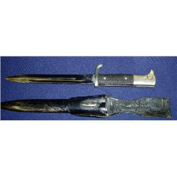 WWII German Army Short Dress Bayonet