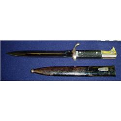 WWII German Army Short Dress Bayonet