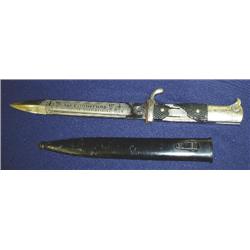 WWII German Army Short Dress Bayonet