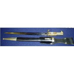 WWII German Police Dress Bayonet