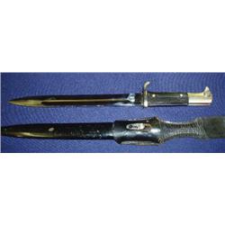 WWII German Long Dress Bayonet