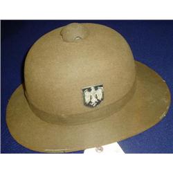 WWII German Tropical Pith Helmet