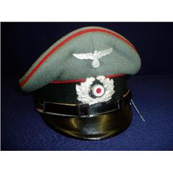 WWII German Enlisted Visor Hat
