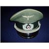 Image 1 : WWII German Officer's Visor Hat-Wehrmacht