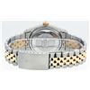 Image 7 : Rolex 36MM Two Tone Yellow Gold And Steel Champagne Diamond Datejust Wristwatch