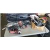 Image 1 : LOT OF POWER TOOLS CIRCULAR SAW, SANDERS, ETC- SOME WORKING, SOME UNTESTED