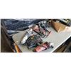 Image 2 : LOT OF POWER TOOLS CIRCULAR SAW, SANDERS, ETC- SOME WORKING, SOME UNTESTED